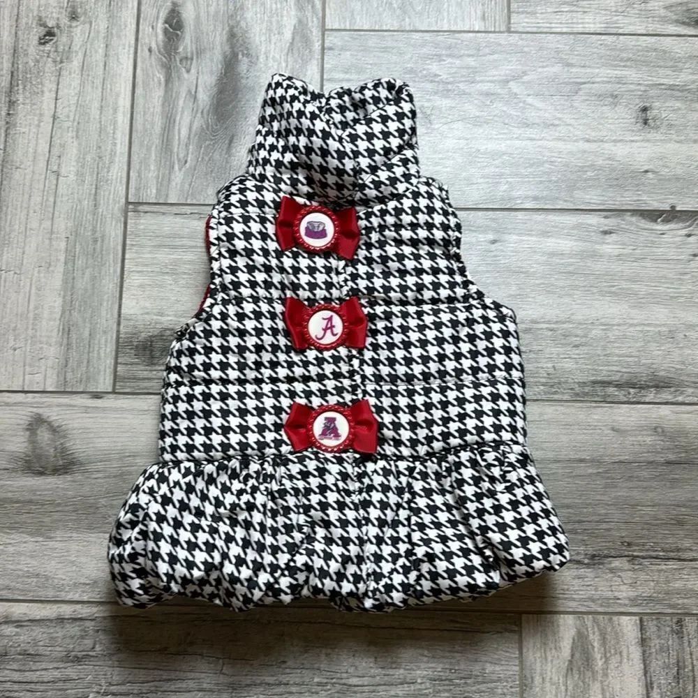 Alabama puffer vest homemade details size 12 months